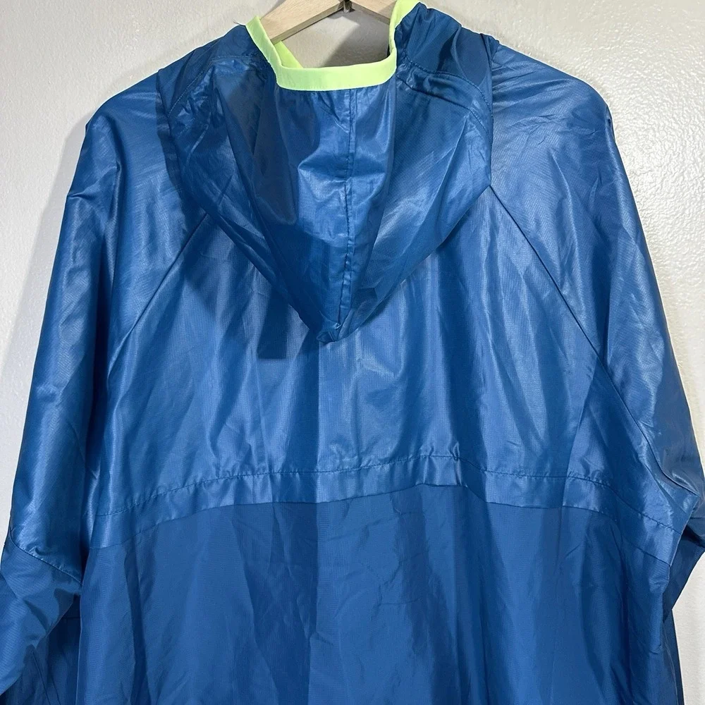 NWT Adidas Jacket Men XXL Blue Long Sleeve Sport 2 Street‎ Windbreaker Hooded